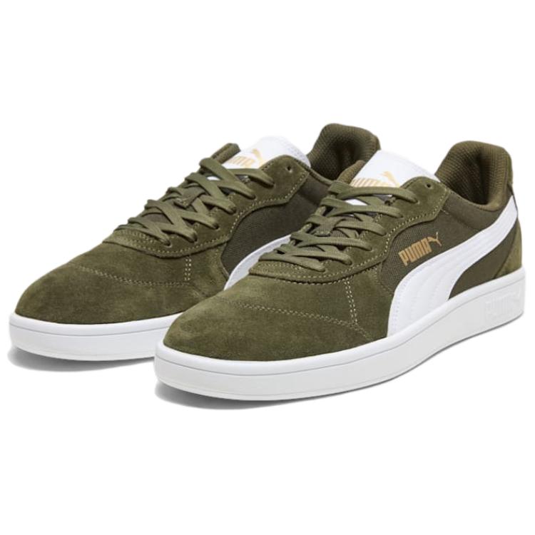 Puma Astro Play Dark Olive Men Sneakers Green White 401439-03