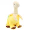 28cm/11in Cute Fruit Dragon Plush Toys Soft Stuffed Dragon Animals Peeled Banana Brontosaurus Toy Kawaii Gift for Kids Halloween