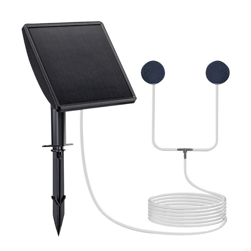 Solar Powered Aquarium Energy Saving Aerator for Fish Tanks Hydroponics
