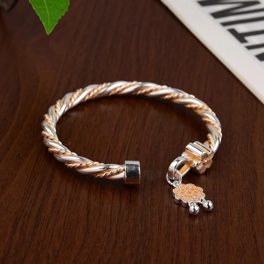 Antique Chinese Style Bracelet Adjustable Tassel Bracelet Open Bracelet  Cultural Wear