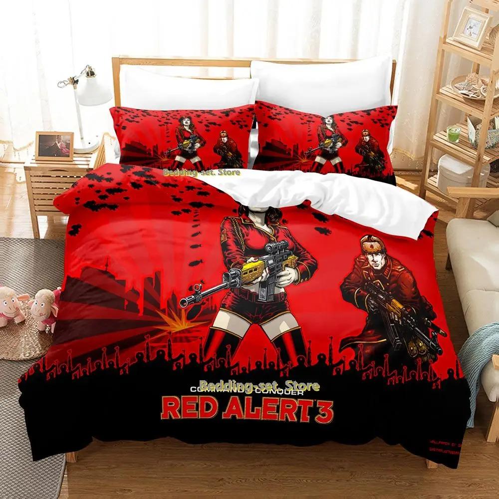 Command And Conquer 3 Bedding Set Single Twin Full Queen King Size Bed Set Adult Kid Bedroom Duvetcover Sets