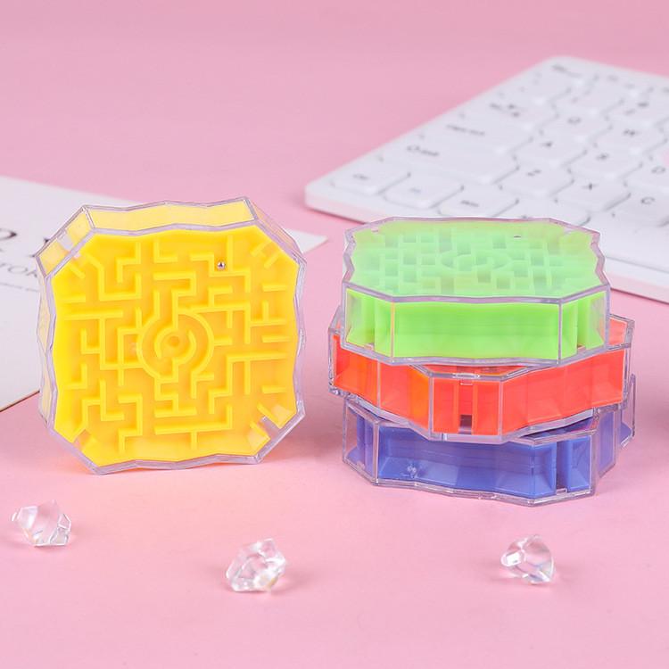 Family 3d Fun Maze Ball Educational Toy Plastic Brain Puzzle For Kids And Teens