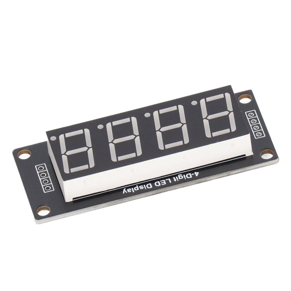 4Pcs 0.56 Inch Digital Tube LED Display 4 Bits 7 Segments PCB Clock Module  Clock Projects