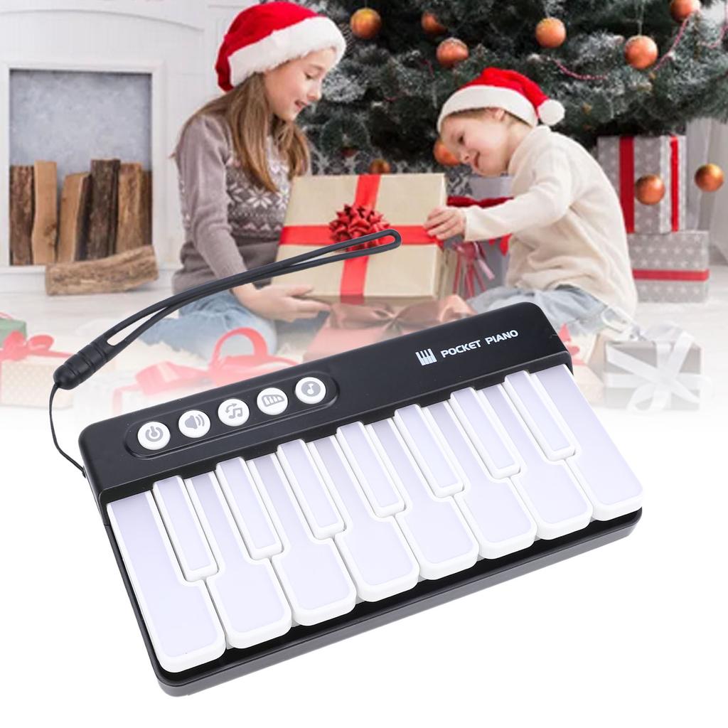 Light Up Piano Keyboard Toy Music Interactive Toddler Musical Toy Battery Powered for 3 to 8 Years Old Kids