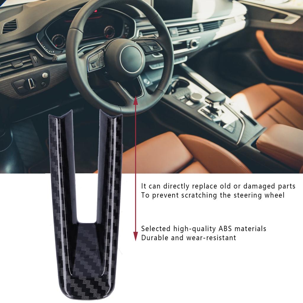 Car Steering Wheel Trim Cover Decoration Sticker Bottom Fit for   3CelsiusAxela 2020