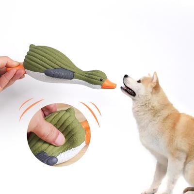 Latex Dog Toys Sound Squeaky Penguin Animal Chew Pet Rubber Vocal Toys For Small Large Dogs Bite Resistant Interactive Toy