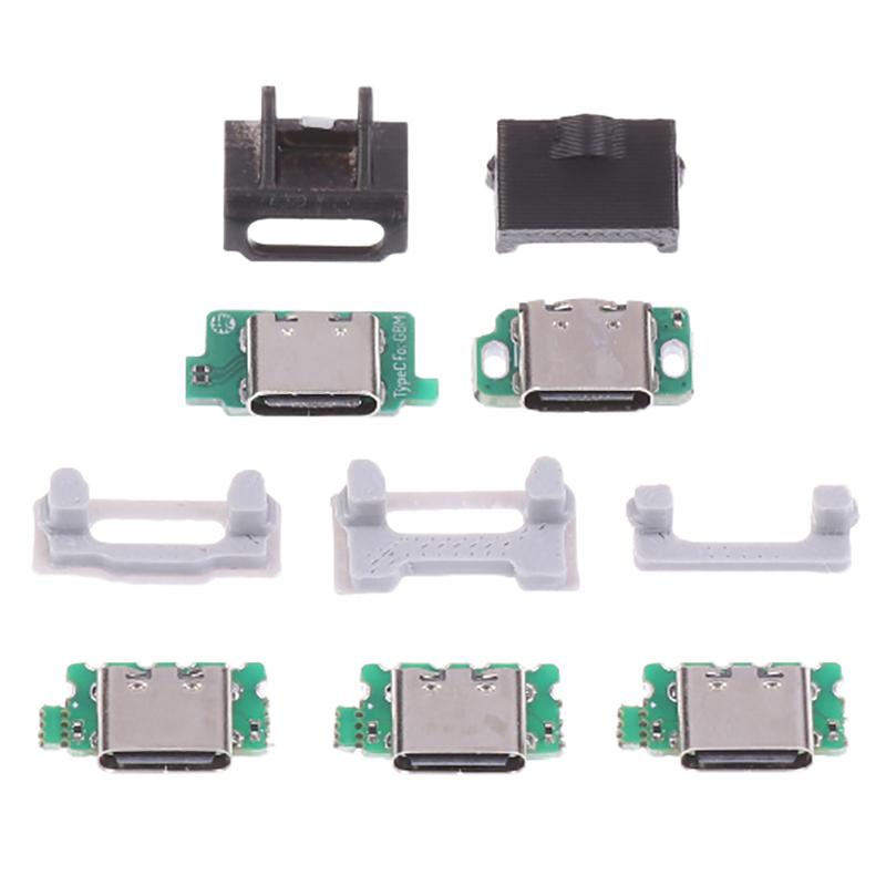 1Set For 3Ds  3Ds Xl Gba Sp Gbm Charging Port Replacement Convert To Usb-C Model Usb Type C Charging Socket