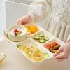 Multi-Compartment Ceramic Meal Plate