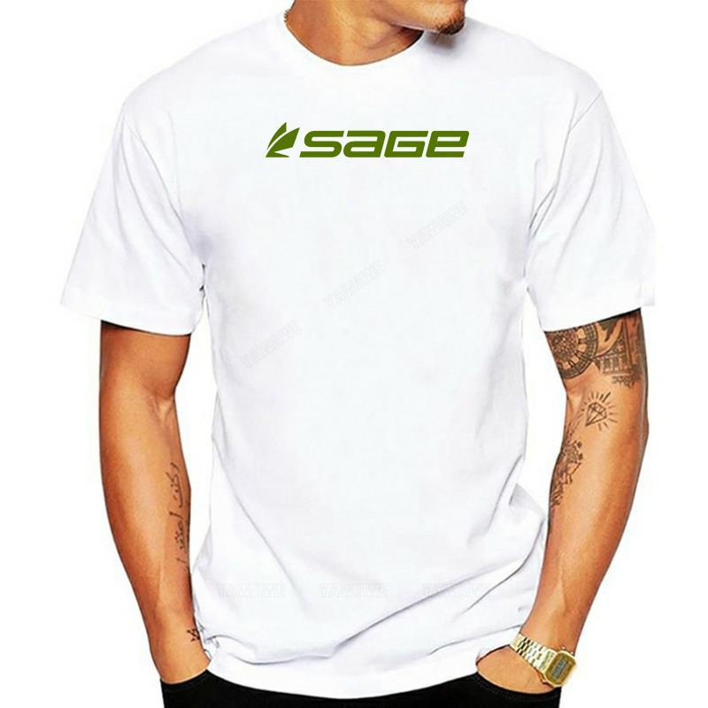 

mens teeshirt Sage Fly Fishing Logo T Shirt Short Sleeve Black Color Size L NEW vintage style short sleeve tshirts S