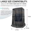 Waterproof Dustproof Basketball Arcades Machine Cover Elastic Strap Breathable Design Heavy Type Polyester Texture