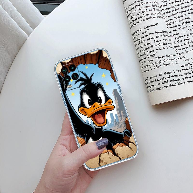 DUCK Cartoon Phone Case for Motorola Moto G10 G20 G30 G31 G32 G34 G35 G41 G42 G50 G51 G52 G55 G60 G60S G62 G71 G72 G75