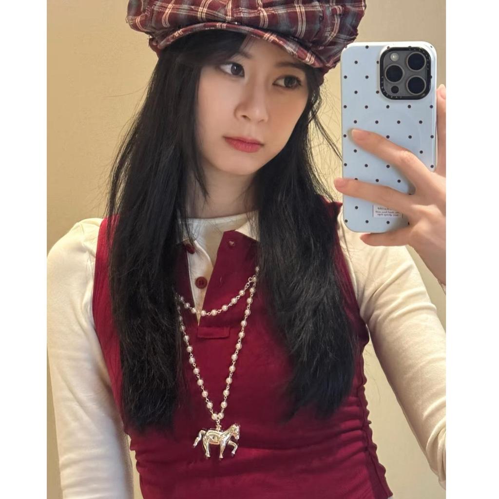 Zodiac Pearl Beaded Pony Necklace - Luxurious, Versatile Layered Sweater Chain for Women