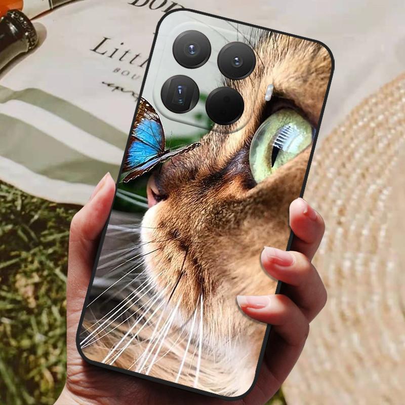 Für Xiaomi 15T Pro Hülle 15TPro Cover Funda Luxus TPU Stoßfest Cartoon Silikon Handyhülle Für Xiaomi 15T Pro Coque 6.83"