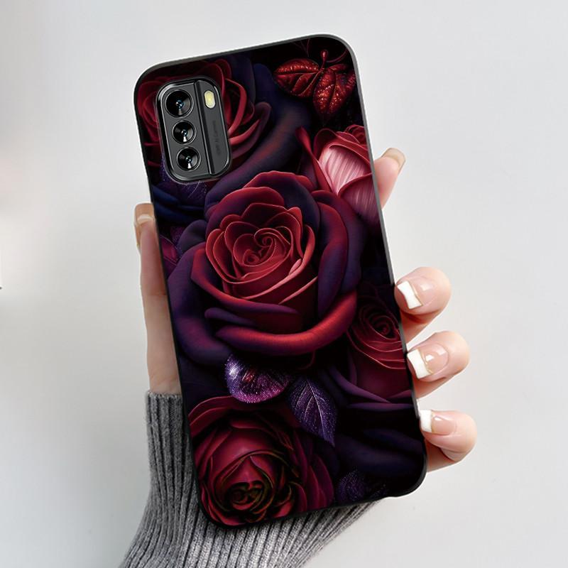 Popular Cartoon Black Case For Nokia G60 5G Cute Puppy Flying In The Sky Pattern Shell For Nokia G100 Anti-scratch Soft Casing