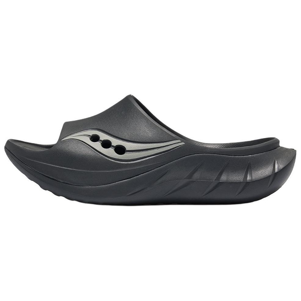 Saucony Cradle 2 Comfortable Soft Silent Non-Slip Slide Sandals Unisex Sandals Dark-Gray S28903-11