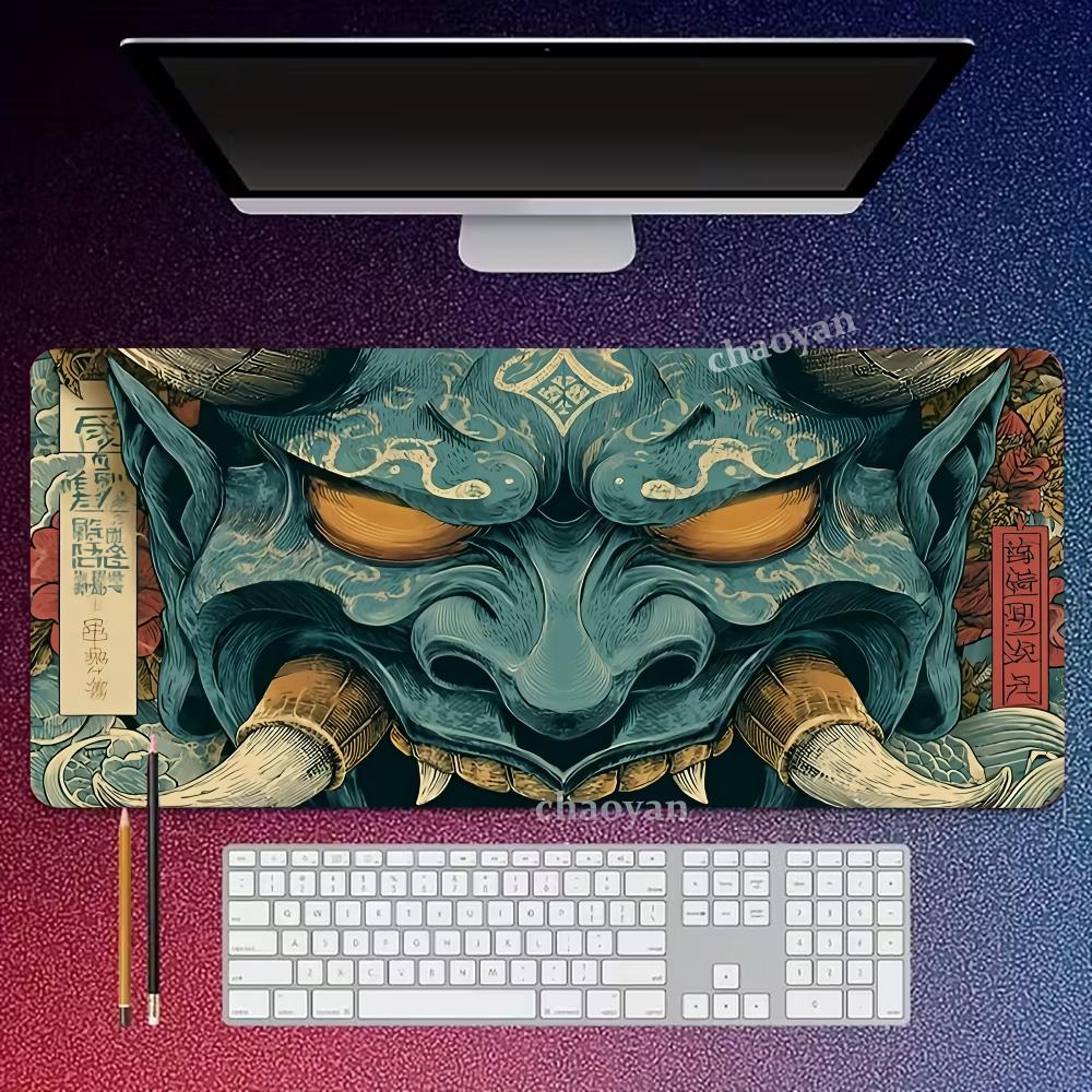 Greative face Mouse Pad Large Computer Office Game Table Mats XXL Rubber Antislip Gaming Keyboard Mousepads Long Desk Pads