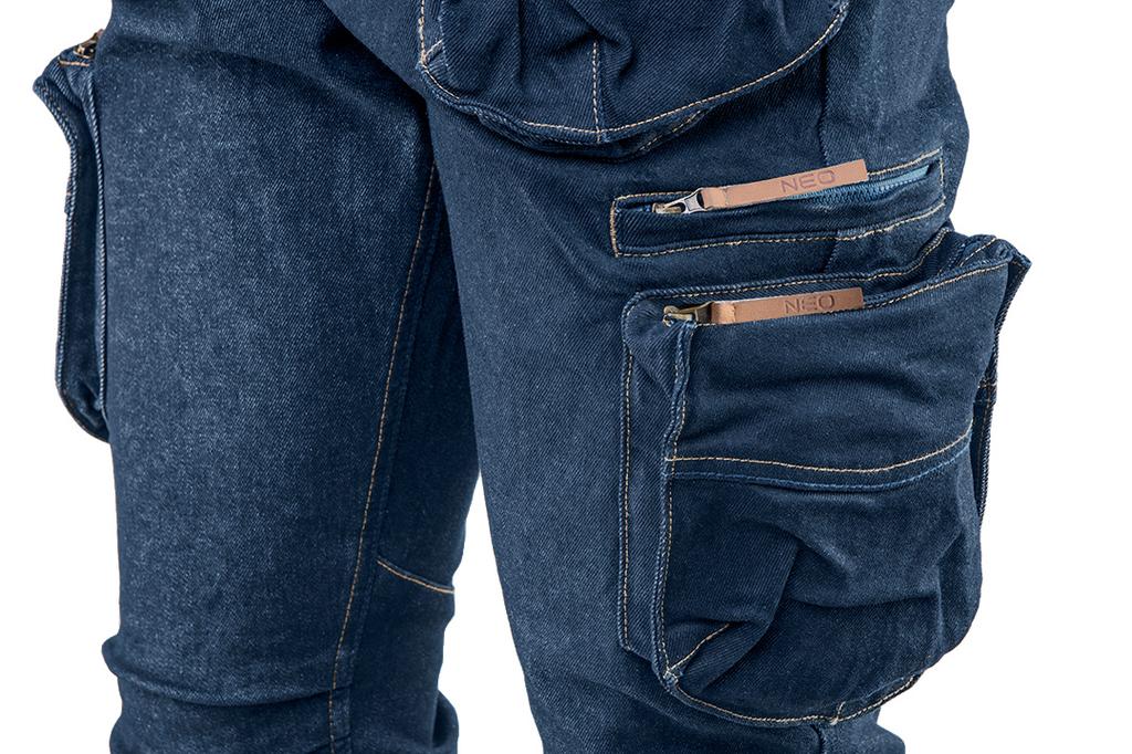 5-pocket DENIM Work Trousers, Size XL