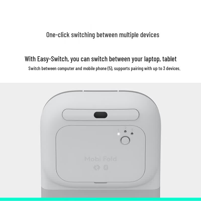 Logitech MOBI Faltbare Tragbare Bluetooth-Maus
