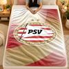 Flanell-DeckePSV Eindhoven FC Warme Weiche Überwurfdecke für den Innenbereich Sofa Bett Wohnzimmergebrauch
