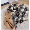 Coldproof Neck Warmer Windproof Scarves Bib New Knitted Scarf  Autumn and Winter