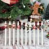 10Pcs White Creative Christmas Baggage Shaped Patch Press Ballpoint Pen School Office Supplies Prize Gift Writing Tools Holiday Gift Novelty Stationer