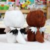 For 17cm Labubu Clothes Pendant Doll Outfit Clothes Monster Tail Heart Labubu Change To Zimomo Angel Cute Doll Clothes Toy Gift
