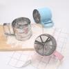 Semi Automatic Flour Sifter Handheld Push-Type Mesh Shaker for Baking Cakes Cookies Powdered Sugar Cocoa Powder Kitchen Tool