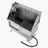 127 Cm Electric Dog Grooming Bath Tub Stainless Steel W Water Filter Left