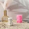 Little Girl Statue Silicone Mold for Epoxy Resin Candle Soap Making Fondant Silicone Molds for Chocolate Candy Baking