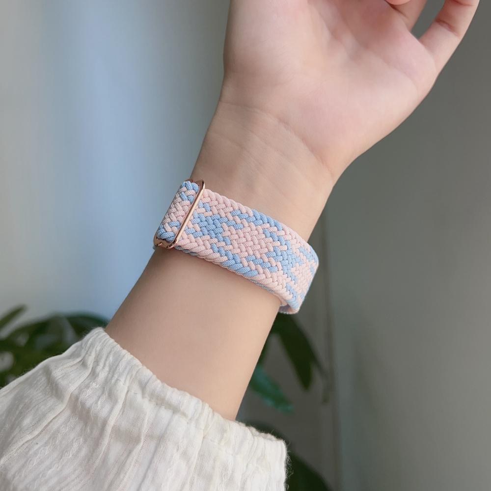 Correa Band For Samsung Galaxy Watch 7 FE 5 Pro 4 6 Classic 44mm 40mm Nylon Braided Sport Bracelet Correa Galaxy Watch 7 Strap