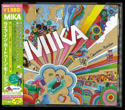 CD MIKA  Life In Cartoon Motion UICU9037 Casablanca 2007 Japan ObiDance  Electronica Used