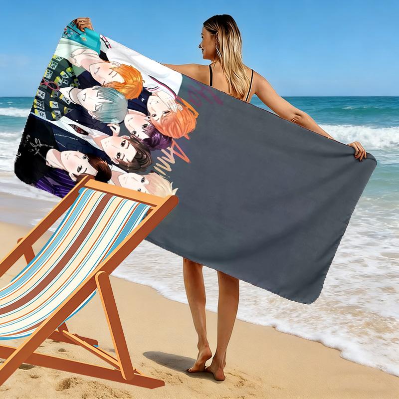 Harmony Diversity: Unity Beach Towel Outdoor Camping Soft Outdoor Pool Towel Absorbent Bath Towel Seaside Outdoor Picnic Beach Mat Beach Towel