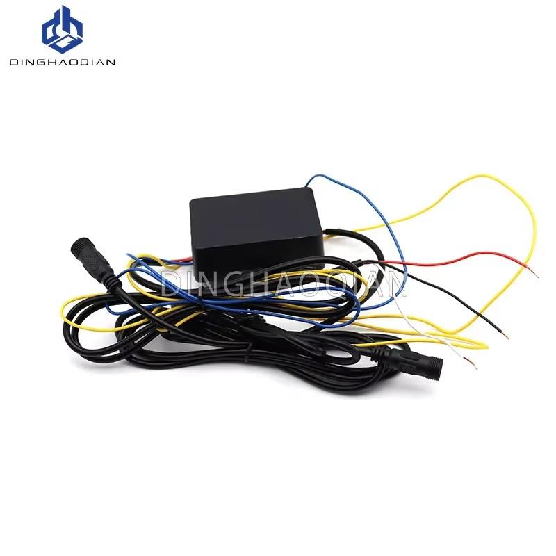 2Pcs DRL for Honda Jazz Fit 2014 2015 2016  LED Daytime Running Lights Daylight Fog Lamp with Turn Signal Light
