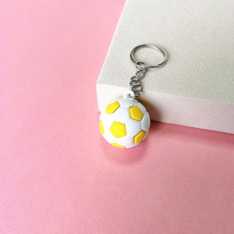 2026 Football Keychain Unique  Fan Gift Cute Bag Ornament Travel Souvenir for School and Office F