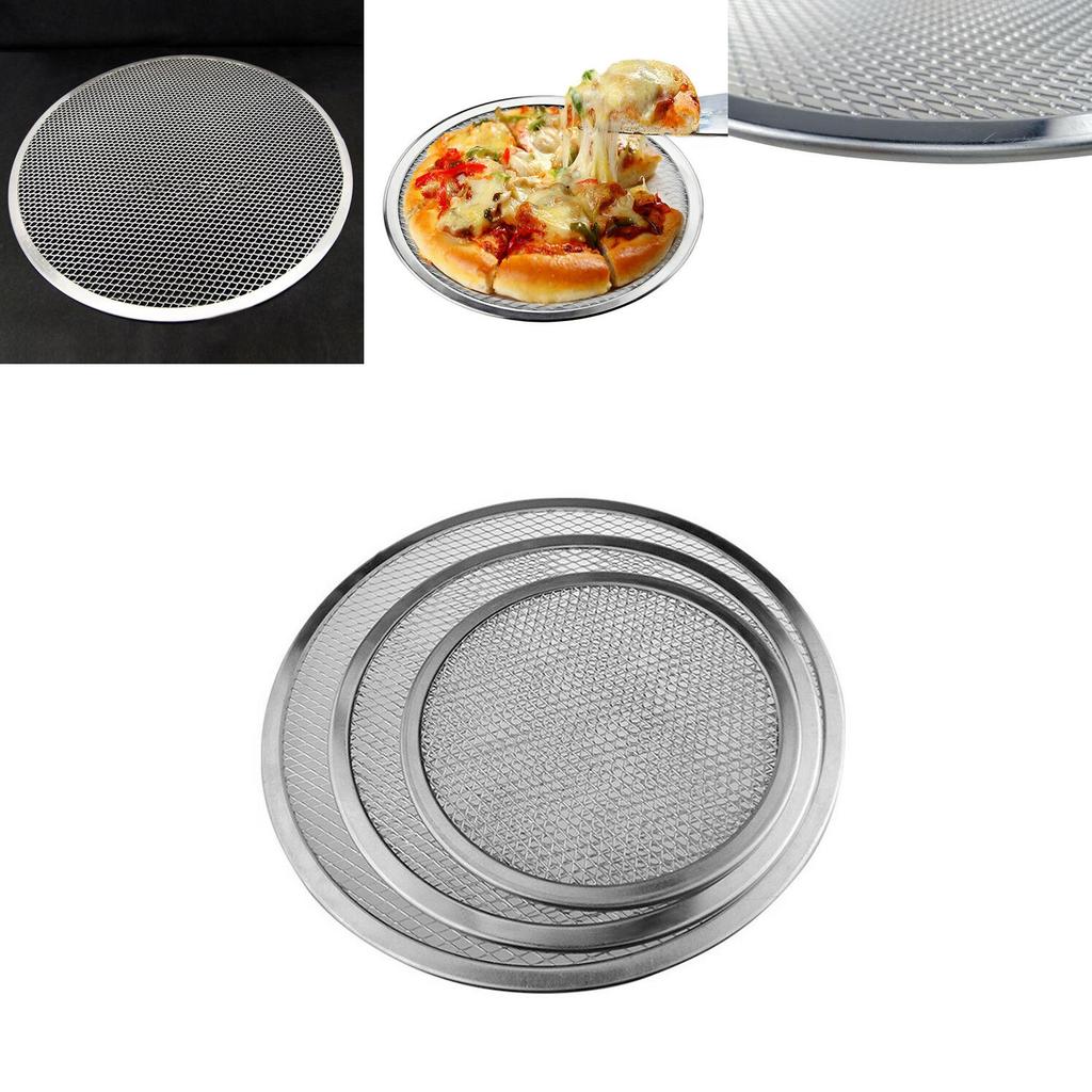 Aluminum Pizza Tray Round With Premium Material For Home Baking And Commercial Use