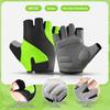 Half Finger Riding Gloves Ventilate Anti-slip Shock Buffer Unisex Summer Outdoor Gear for Road Cycling Bodybuilding Lightweight