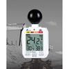 Shinwa Sokutei Heatstroke Meter, Black Globe Type, Basic, "JIS B 7922:2023 Class 2 Compliant" 73223