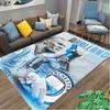[1pc Erling Haaland Office Chair Carpet] Digital Printed Area Rug for Home & Game Room Use, Soft Indoor Sofa Chair Mat