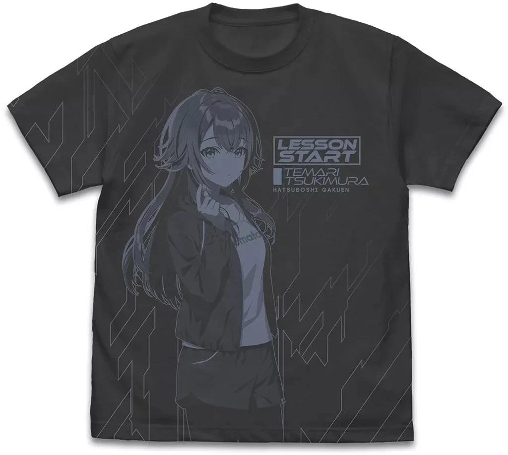 

Cospa Temari Tsukimura T-T-Shirt Sumi Color All Print Gakuen Idolmaster L L