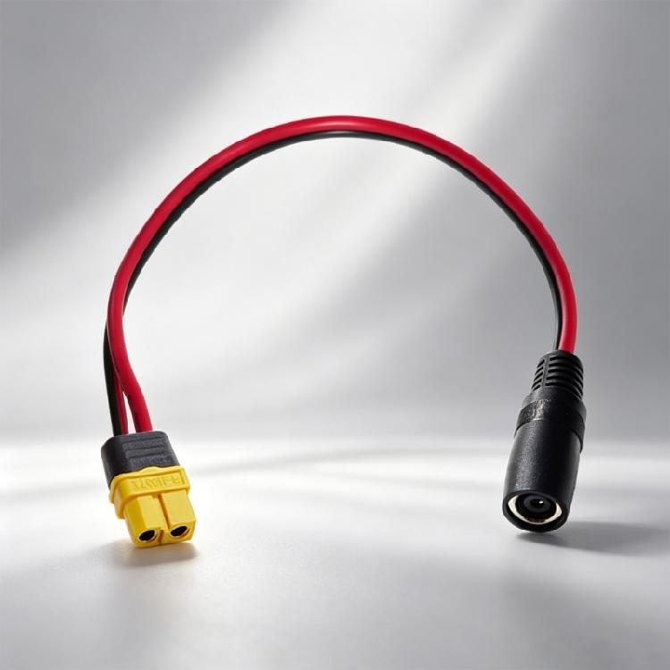 DC8020 Female Wire 14AWG 30Cm Outdoor Power Supply Replacement For Power Station Drones Battery Charging Cable