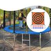 Trampolin Spiel Zielscheibe Ziel Ball Spielzeug Set, Lustiges Party Spielzeug, Langlebigkeit Kinder Erwachsene mit 12