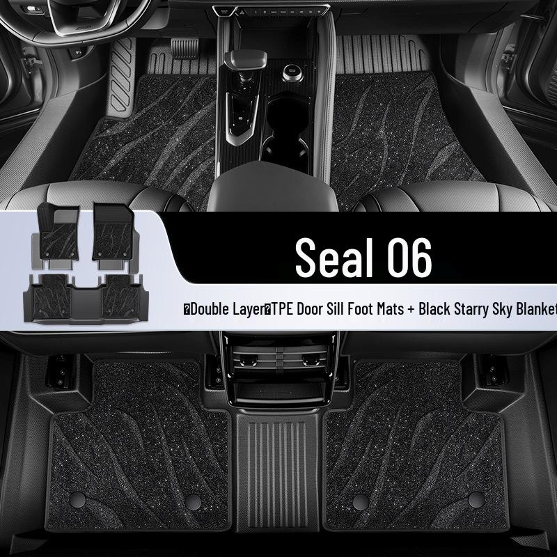Full Coverage TPE Floor Mats for 2025 BYD Seal 06 DMi EV