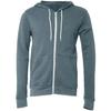 Bella + Canvas Adults Unisex Full Zip Hoodie