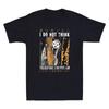 I Do Not Think Therefore I Do Not Am Japanese Possum Quote Vintage Men's T-Shirt