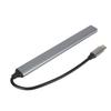 7 in 1 USB C Hub 1 USB3.0 6 USB2.0 Port 5Gbps Plug and Play USB C Docking Station for Mice Keyboards Laptop