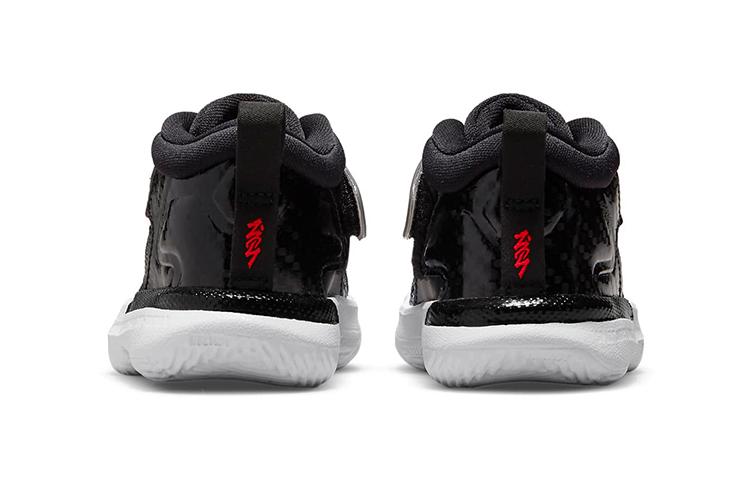 Jordan Zion 1 Infrarossi Zion Infrarossi Scarpe Mid top per Bambini Piccoli Nere per Neonati e Bambini Piccoli DC2023-006