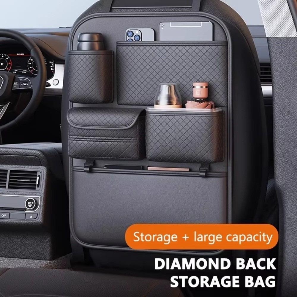 

Large Capacity Car Seat Back Organizer Multi-functional Car Seat Back Storage Bag