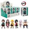 Hot MINISO Genuine Bushiroad Palverse D Emon Slayer: Kimetsu No Yaiba Anime Figure Blind Box Vol.1 Ornament Toy Gift