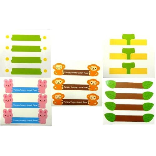 Torne "Bulk Purchase" Transformable Onigiri Wraps for Character Bento, Fruit & Animal Designs, 30-Piece Set