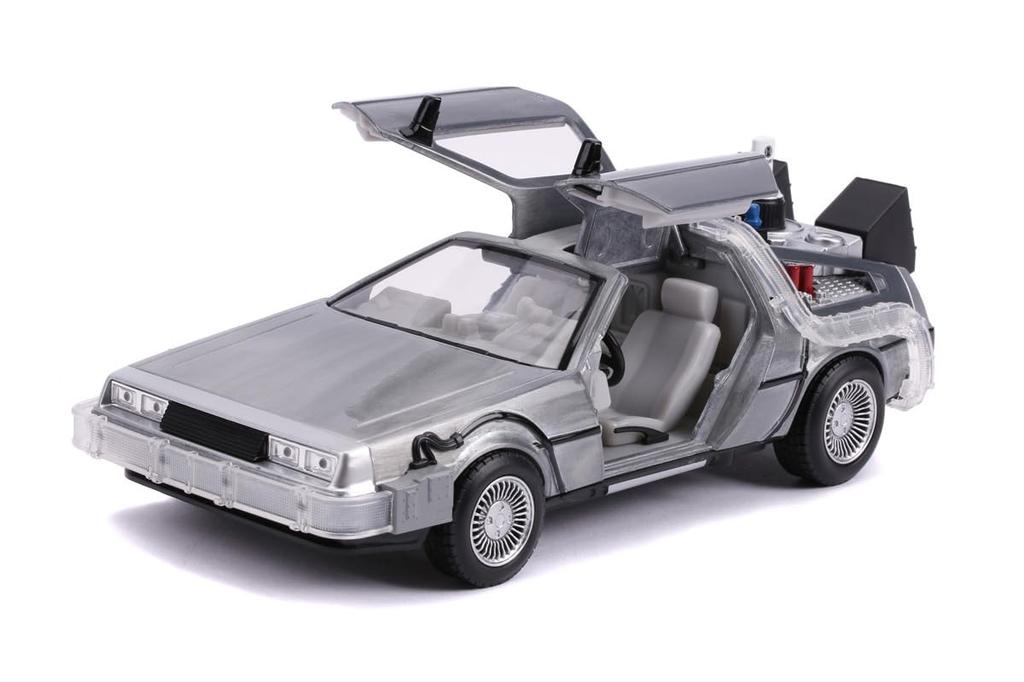 Kyosho Jada Toys Hollywood Rides Series Scale Back To the Future II Time Machine Finished Model JADA31468 1/24 (DeLorean)